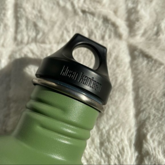 Victoria's Secret PINK | Army Green Water Bottle "Be Kind to the Planet" - Picture 9 of 11